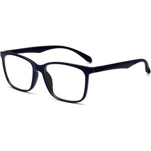 Blue Light Blocking Glasses, Anti Eyestrain Lens Lightweight Frame Eyeglasses, B